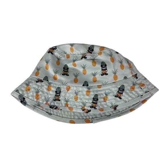 Disney Junior Mickey Reversible Bucket Hat OSFM Kids Summer Cap Green Boys Girls - Picture 2 of 11